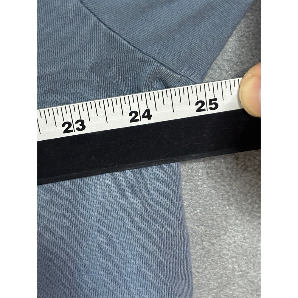 COACH Garment Dye Blue Crewneck Tee Shirt Size L - Picture 5 of 9